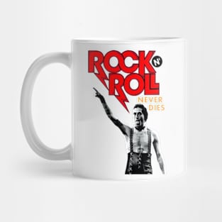 rock n roll never dies Mug